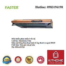 Máy Hút Mùi Faster FS 0860BD - Hàng Chính Hãng
