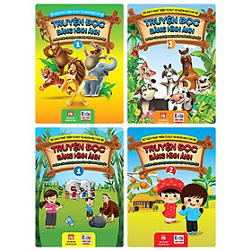 [Download Sách] Sách - Combo 4 Quyển Phát Triển Tư Duy Và Ngôn Ngữ Cho Bé - Truyện Đọc Bằng Hình Ảnh - Truyện Ngụ Ngôn đặc sắc