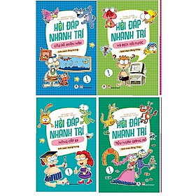 Combo 4 cuốn Hỏi Đáp Nhanh Trí 