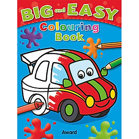 Hình ảnh sách Big and Easy Colouring Books: Car