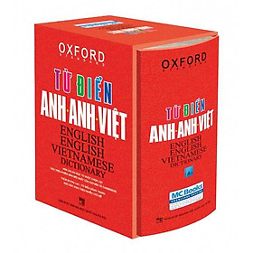 Từ điển Oxford Anh Anh Việt+(tặng tự học 2000 từ vựng tiếng anh theo chủ đề)