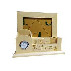 Lịch bàn đa năng khắc laser 02