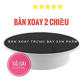 Đế xoay, bàn xoay trưng bày sản phẩm mặt nhám  360 xoay trái phải