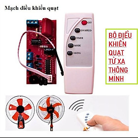 Bộ mạch điều khiển quạt từ xa thông minh loại tốt siêu tiện dụng