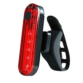 Đèn gắn yên xe đạp dododios cảnh bảo an toàn khi chạy xe ban đêm sạc USB cỡ 7x2cm