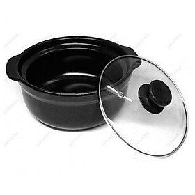 Mua Nồi đất  sứ nắp kính kho thịt  cá  nấu cơm dung tích 1l