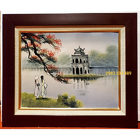 TRANH SỨ - PHONG CẢNH HÀ NỘI