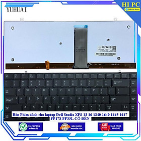 Mua Bàn Phím dành cho laptop Dell Studio XPS 13 16 1340 1640 1645 1647 PP17S PP35L CÓ ĐÈN - Hàng Nhập Khẩu