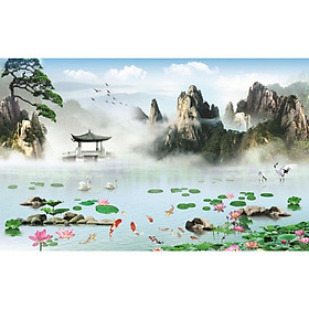 Tranh Dán Tường 3D Cao Cấp TGTV-5074