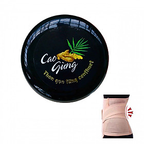 Cao Gừng Tan Mỡ Thiên Nhiên Việt (200g) Tặng Kèm Đai Nịt Bụng Cao Cấp An Nhiên