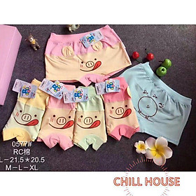 Hàng Đẹp Quần chíp đùi mặt lợn cho bé gái hàng loại 1 - CHILLHOUSE