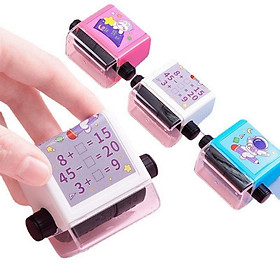 Mua Máy In Con Lăn Mẫu Mới Tạo Phép Tính Cộng Trừ Cho Bé Học Toán
