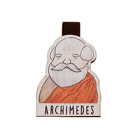 Bookmark gỗ nam châm Archimedes