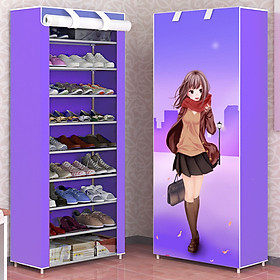 Mua Kệ Giày 10 Tầng Cao Cấp 3D