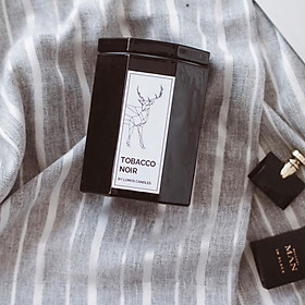 Mua Nến thơm cao cấp tông gỗ (TOBACCO NOIR) Nến sáp tự nhiên an toàn Lumos - NT112