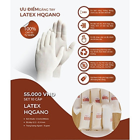 Mua Set 10 Cặp Găng Tay Latex Malaysia Đa Dụng