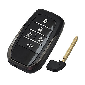 Car Vehicle 5 Button Smart Remote Control Key Shell Case Holder for