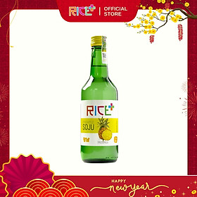 Rượu Soju Rice+ vị Dứa