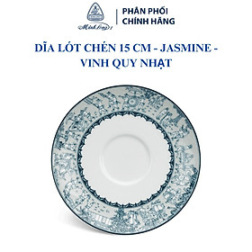 Mua Dĩa lót chén 15 cm Jasmine Vinh Quy Nhạt _ Gốm sứ cao cấp Minh Long 1