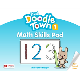 Doodle Town Level 1 Math Skills Pad 2nd Edition