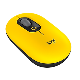 Mua Chuột không dây Logitech Pop Mouse màu vàng-Hàng chính hãng