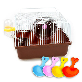 Lồng Chuột Nhà Chuồng Cho Chuột Hams Hamster Thú Cưng Tặng Kèm 4 Xẻng Xúc