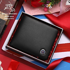 Ví Da Bò Nam Cao Cấp Hàng Hiệu POLO MEISDO Sang Trọng ( Da Bò Thật 100%) Làm Quà Biếu Tặng Sinh Nhật Cực Đẹp