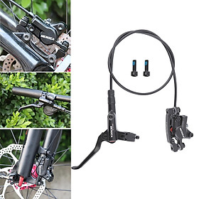 MTB Hydraulic Disc Brakes, Aluminum Alloy Right Front Left Rear Disc Brake Levers, Fit for Mountain Bike - Front left