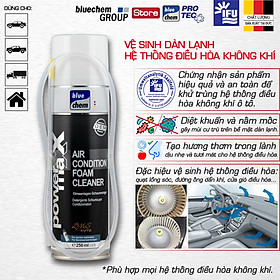 Dung dịch bluechem Vệ sinh dàn lạnh điều hòa (Klima Anlagel Reiniger - Air Condition Cleaner) 250ml