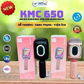 Mua Micro Karaoke Kết Hợp Loa KMC650 - Kết Nối Bluetooth  Vui Hát Mọi Lúc  Mọi Nơi! Người Bạn Đồng Hành Tuyệt Vời Cho Những Buổi Tiệc  Hàng Chính Hãng