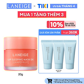 Mặt Nạ Ngủ Cho Môi Laneige Lip Sleeping Mask Grapefruit EX 20g