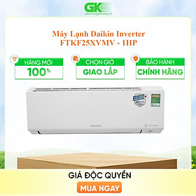 Máy lạnh Daikin inverter 1.0Hp FTKF25XVMV model 2023 - Hàng chính hãng( Chỉ giao HCM)