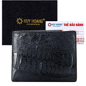 Ví Nam Huy Hoàng HT2402 (10 x 12.5 cm) - Đen