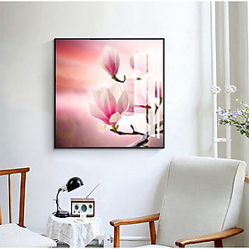 Mua Tranh treo tường Mica Decor Hoa Mộc Lan cao cấp. (Bộ 1 bức)  Khung hợp nhôm chống ẩm  bền  đẹp  nhiều kích thước. Phù hợp nhiều không gian sang trọng