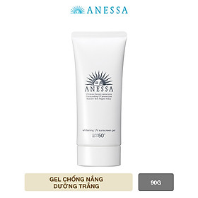 Kem chống nắng dạng gel dưỡng sáng nâng tông & hiệu chỉnh sắc da Anessa Brightening UV Sunscreen Gel SPF50+ PA++++ 90g