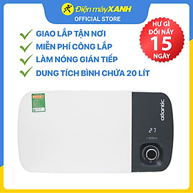 Mua Máy nước nóng gián tiếp Atlantic 20 lít 2500W SWH 20H M-3 NEO PLUS 823019 - Hàng chính hãng