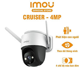 Mua  12.12 Tặng thẻ SD 64GB  Camera Wifi Imou Cruiser (4MP) I Phát hiện con người I Ghi hình màu ban đêm I Đàm thoại I Hàng chính hãng