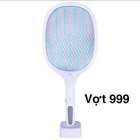 Mua Vợt Muỗi Kiêm Đèn Bắt Muỗi Đa Năng Tích Điện 2 Trong 1 hết xạch muỗi và côn trùng