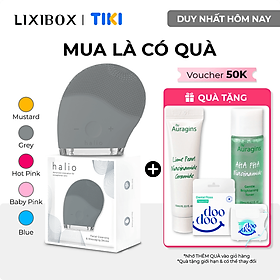 Máy Rửa Mặt Halio Facial Cleansing & Massaging Device Sóng Âm Dành Cho Mọi Loại Da