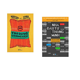 Combo 2 cuốn sách: Mọi điều bạn cần biết về tạo dưng thương hiệu + Nhà đầu tư thông minh