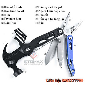 Mua Búa Kìm Gấp Gọn Siêu Đa Năng 10 Trong 1