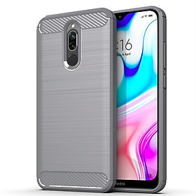 Ốp lưng chống sốc Vân Sợi Carbon cho Xiaomi Redmi 8