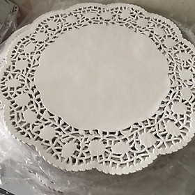 Mua Set 25 tờ giấy ren lót bánh