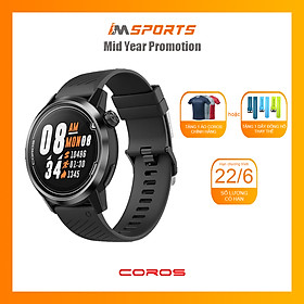 Đồng hồ chạy bộ thể thao GPS Coros Premium Apex 46mm - Hàng chính hãng