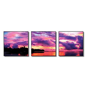 Mua Tranh treo tường bộ ghép bằng gỗ MDF giá cực tốt