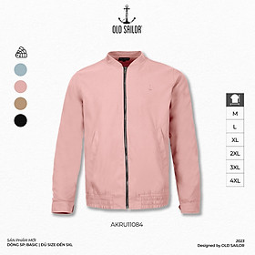 Áo khoác bomber vải da lộn Old Sailor - O.S.L BOMBER - 11084 - Big size upto 4XL
