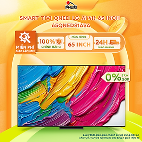 Mua Smart Tivi LG QNED AI 4K 43 Inch 43QNED81ASA / 50 Inch 50QNED81ASA/ 55 Inch 55QNED81ASA/ 65 Inch 65QNED81ASA/ 75 Inch 75QNED81ASA/ 86 Inch 86QNED81ASA - Hàng Chính Hãng