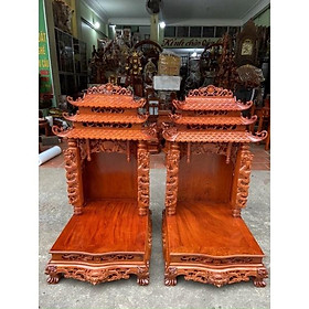 Mua Ban thần tài gỗ hương đá kt cao 118 rộng 61 sâu 69cm