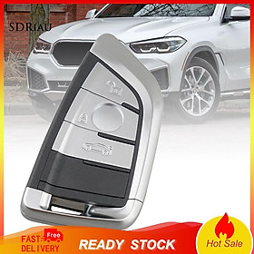 *QCDZ* B117 Key Fob Shell Universal Rustproof Metal Car 3 Buttons Remote Key Fob Case for BMW 3/5/7 Series
