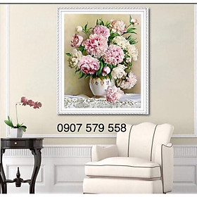 Mua tranh thêu chữ thập (thêu kín) kt 62x80 cm/ tranh đính đá kt 50x60 cm